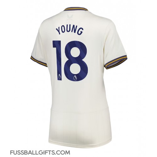 Everton Ashley Young #18 Fußballbekleidung 3rd trikot Damen 2024-25 Kurzarm